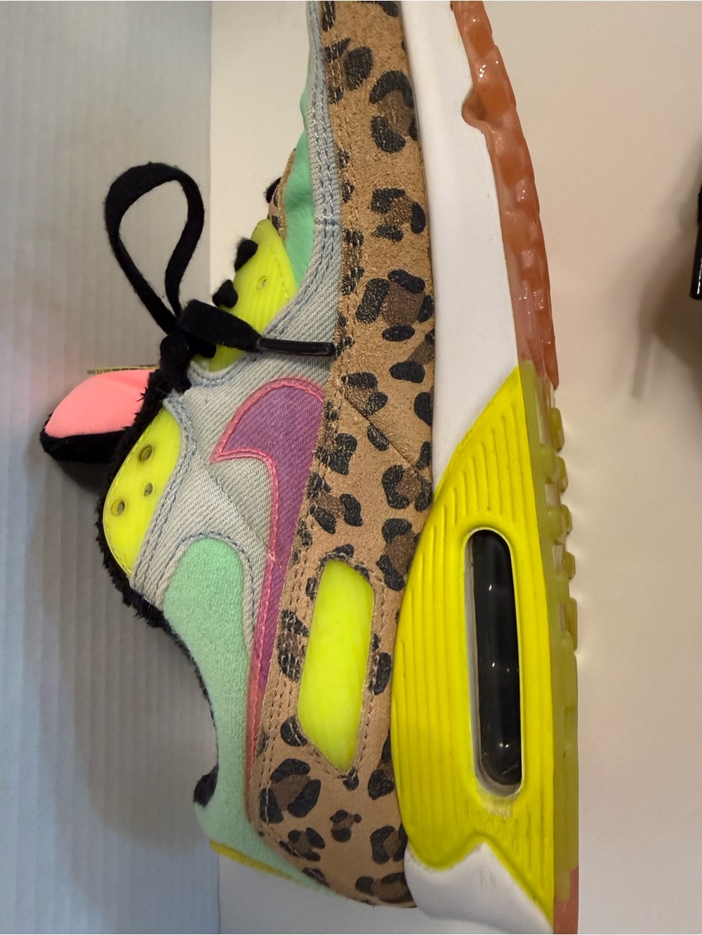 Nike Air Max 90 LX Illusion Dancefloor Green Women's Size 10.5 CW3499-300 - Picture 14 of 16